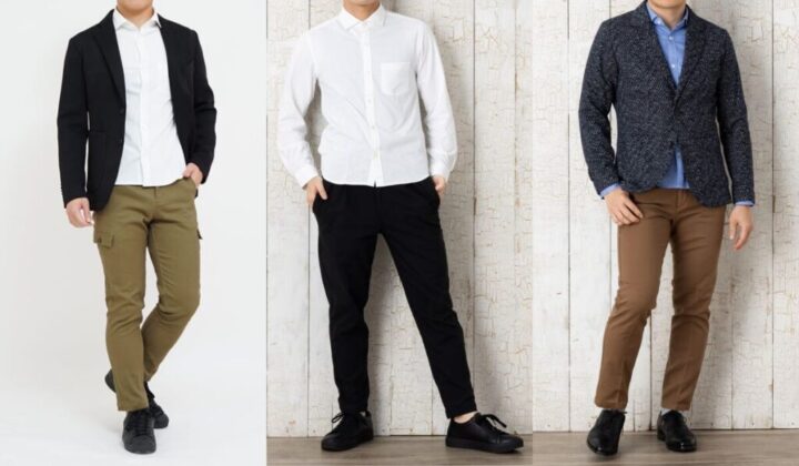 The XS Shirt コーデ例3種