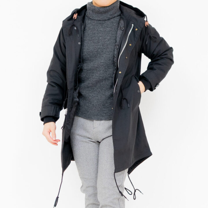 モッズコート ブラック